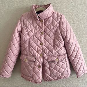 Pink Platinum Kids Pink Quilted Jacket Girls 6X EUC